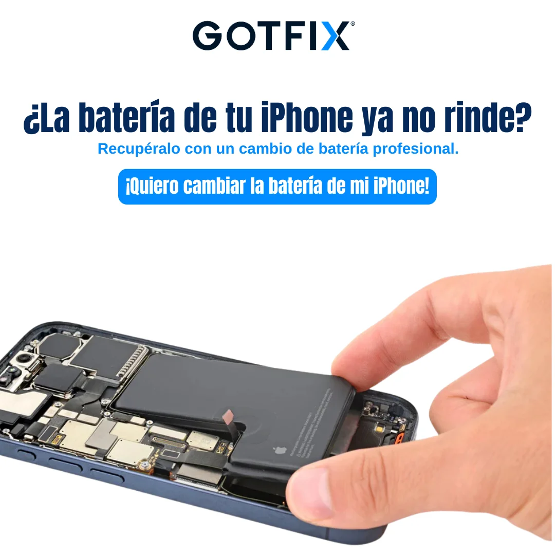 La batería de tu iPhone ya no rinde