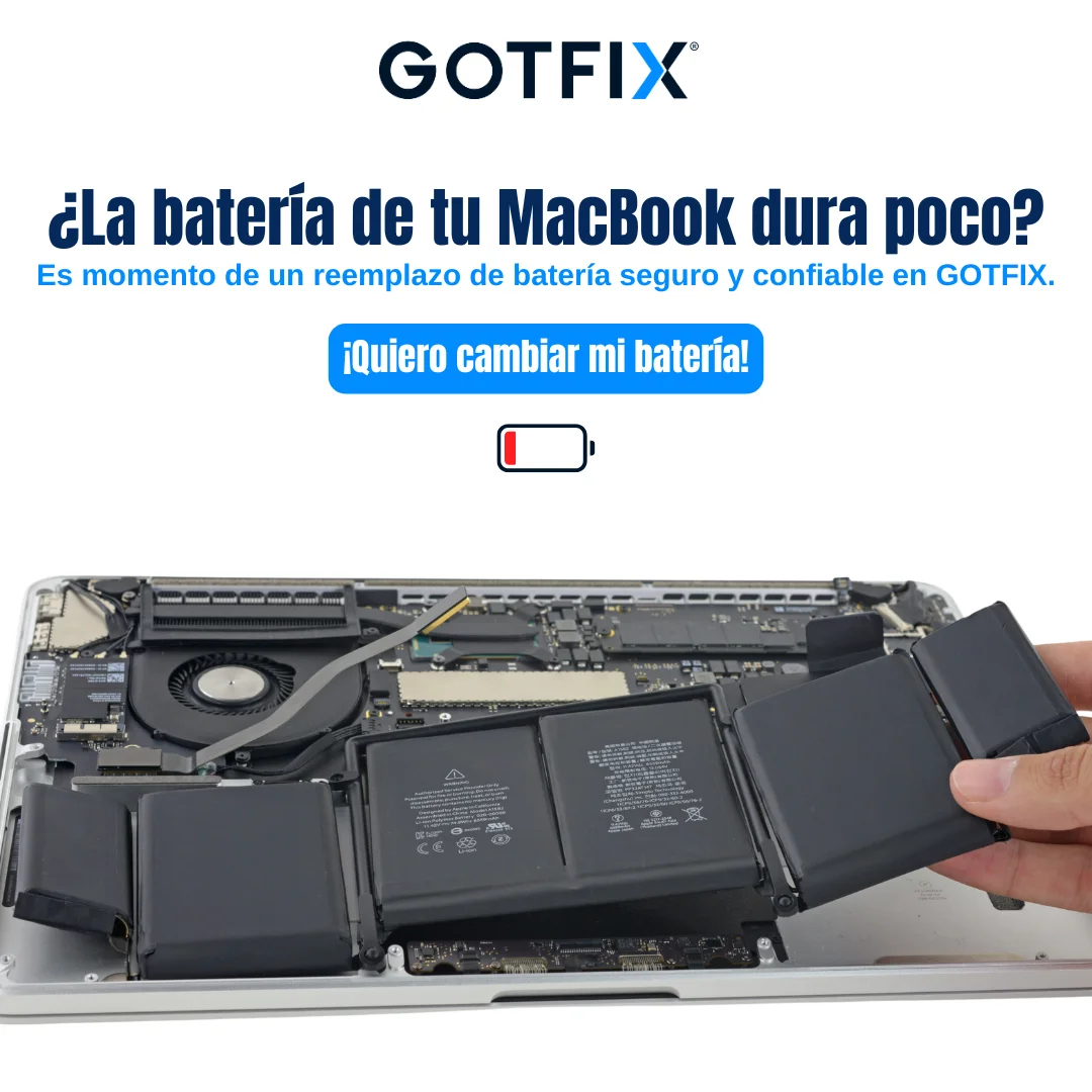 La batería de tu MacBook dura poco