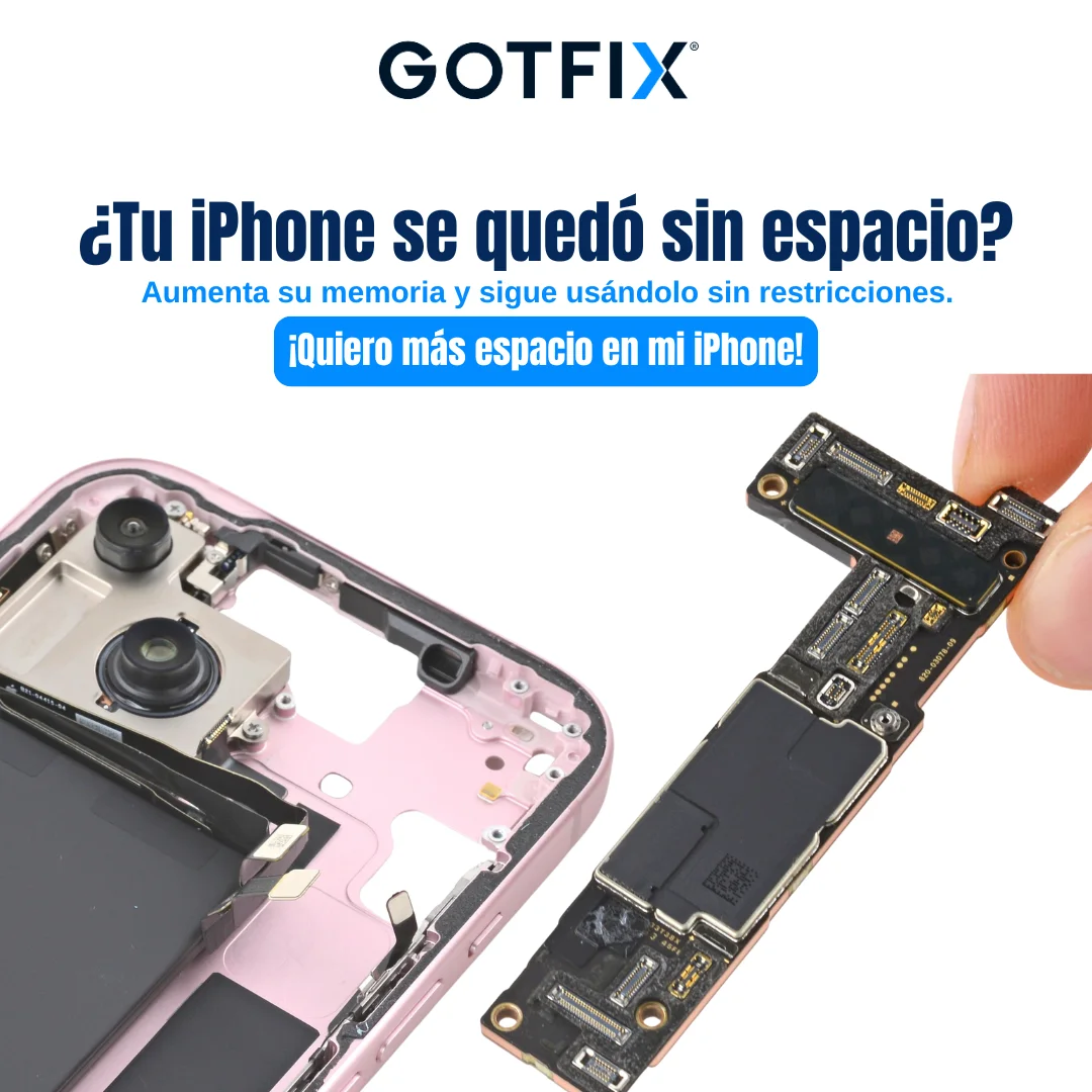 Tu iPhone se quedó sin espacio