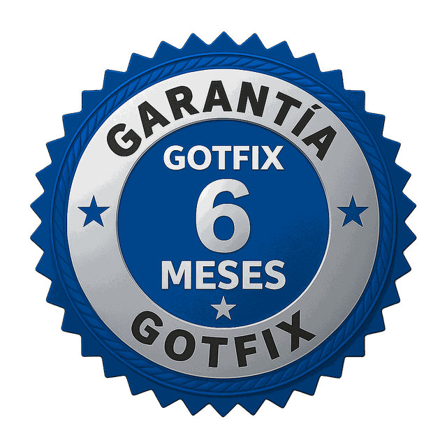 Garantía GotFix de 6 meses